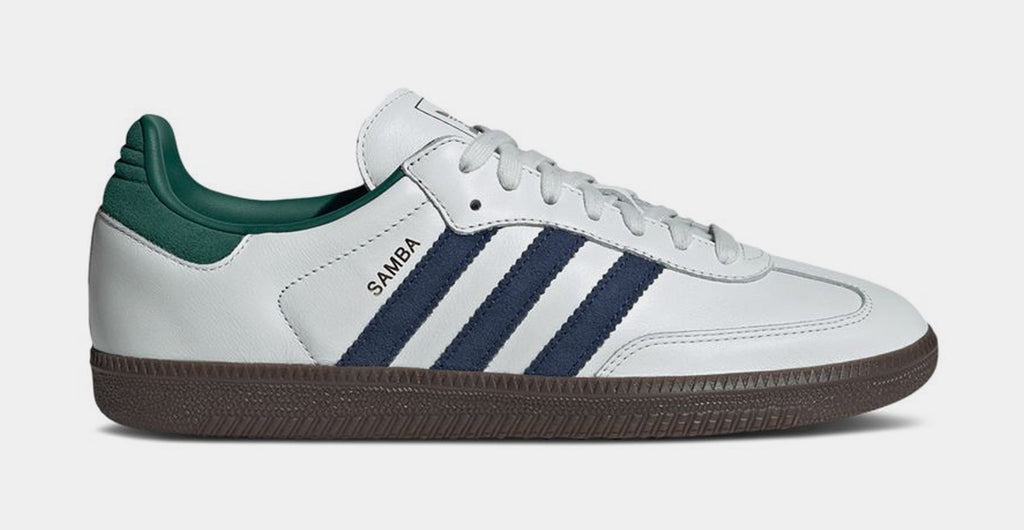 Samba OG Mens Lifestyle Shoes (Core Black/Cloud White/Collegiate Green)