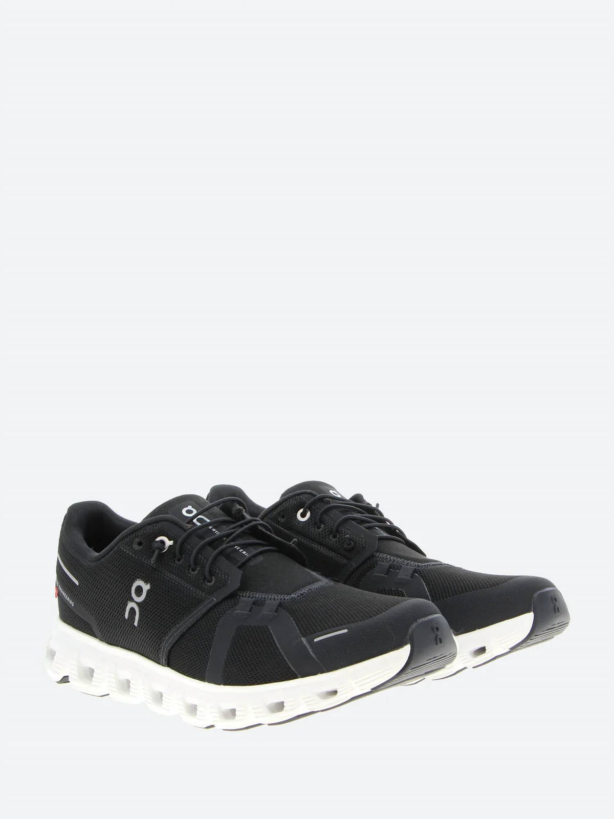 Men's Cloud 6 Running Shoe In Black White