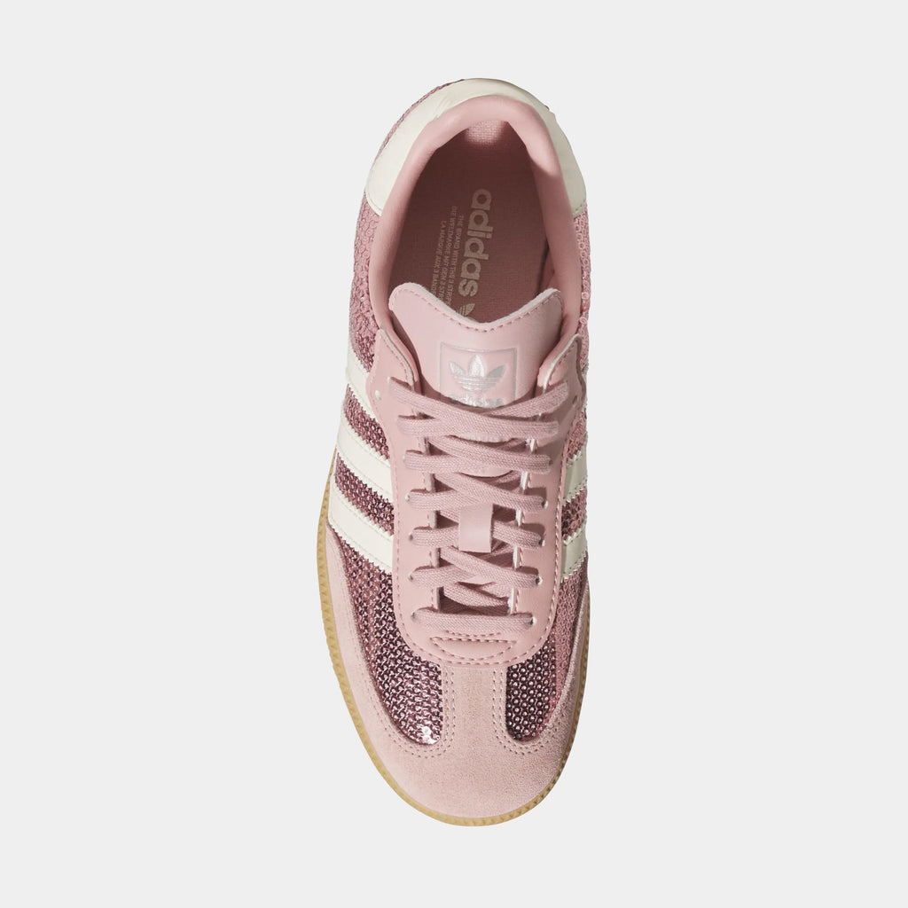 Samba OG Wonder Mauve Grade School Lifestyle Shoes (Wonder Mauve/Cream White/Tech Grey Metallic)