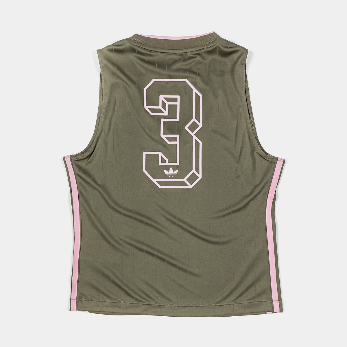 Soccer Summer V Neck Tank Womens Short Sleeve (Olive/Pink)