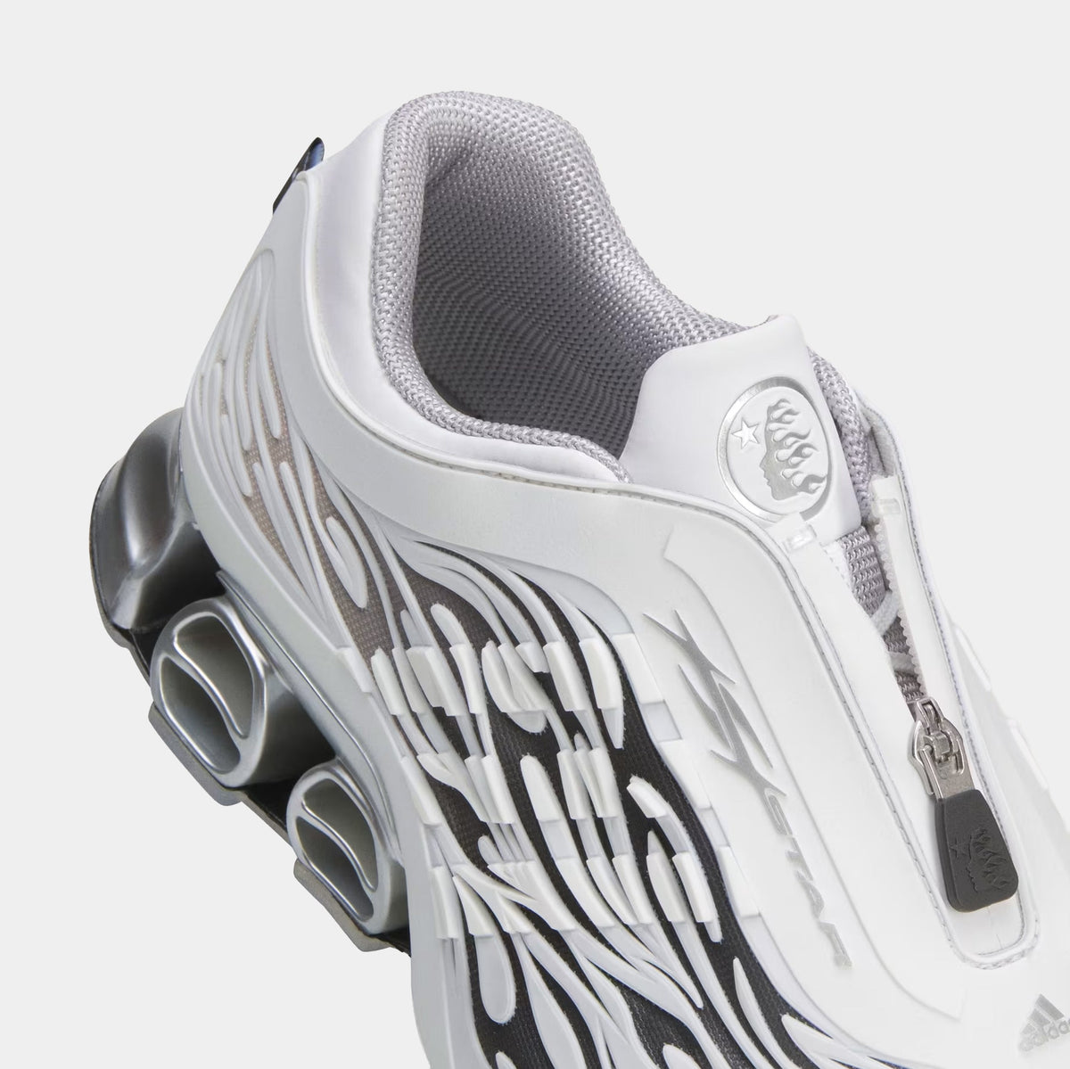 Hellstar x adidas Megaride S2 Mens Lifestyle Shoes (Cloud White/Off White/Core Black)