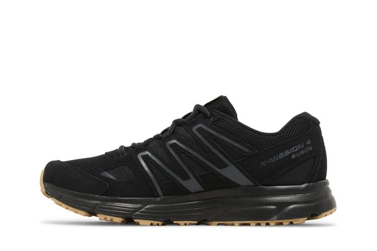 Salomon X-Mission 4 Suede 'Black Gum' — Black/Ebony/Gum 3