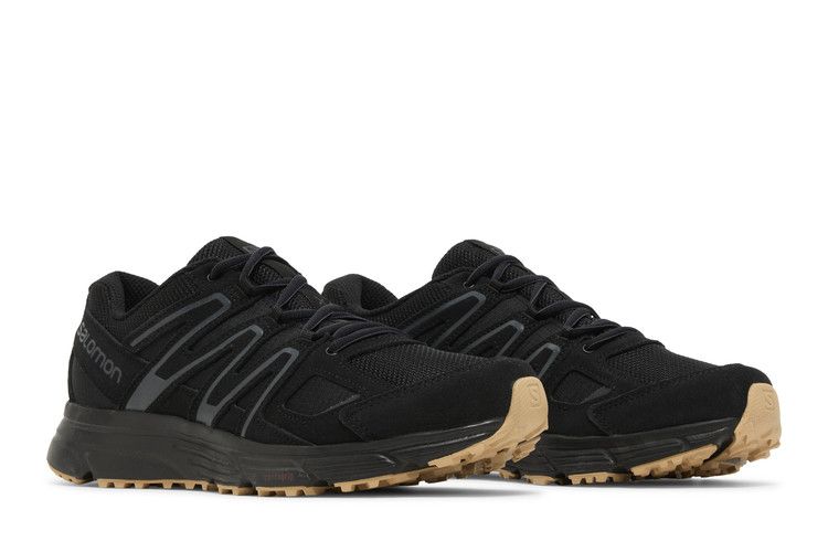 Salomon X-Mission 4 Suede 'Black Gum' — Black/Ebony/Gum 3
