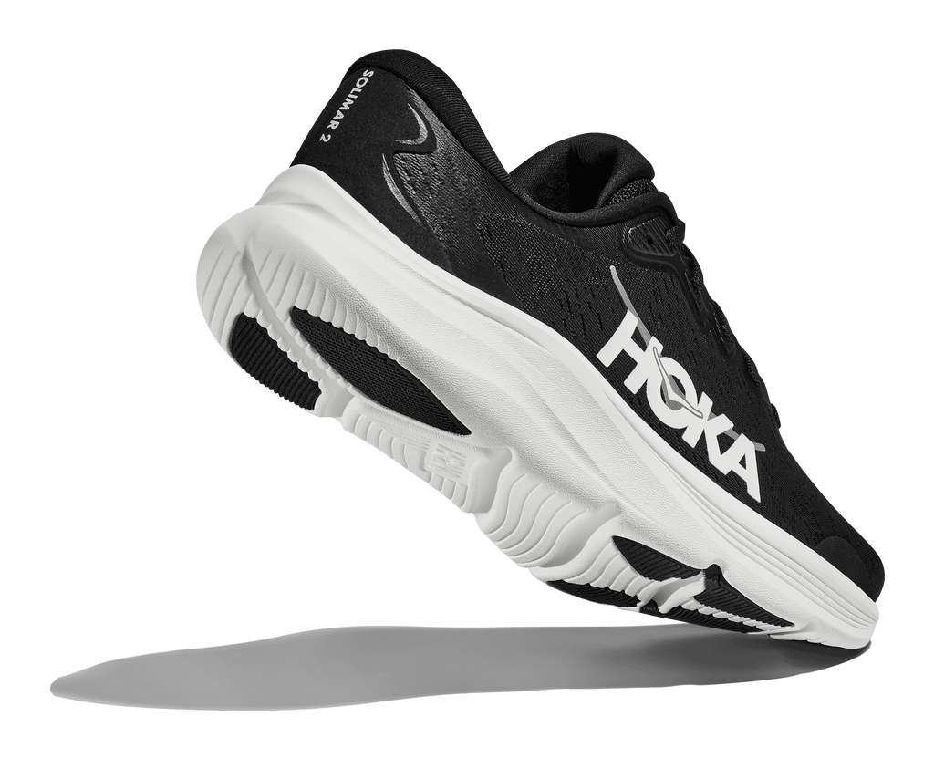 HOKA Men's Solimar 2 - BLACK / WHITE