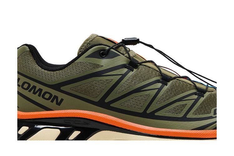 Salomon XT-6 'Deep Lichen Green Marmalade'