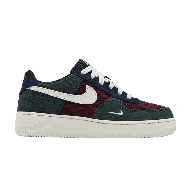 Kith x Nike Air Force 1 Low GS 'Night Maroon'