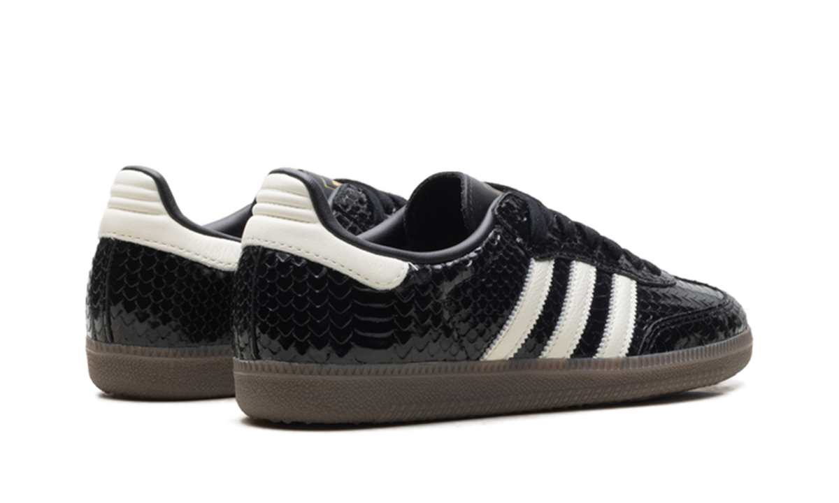 Adidas Samba OG WNNS "Patent Snakeskin Black Off White" IH9015