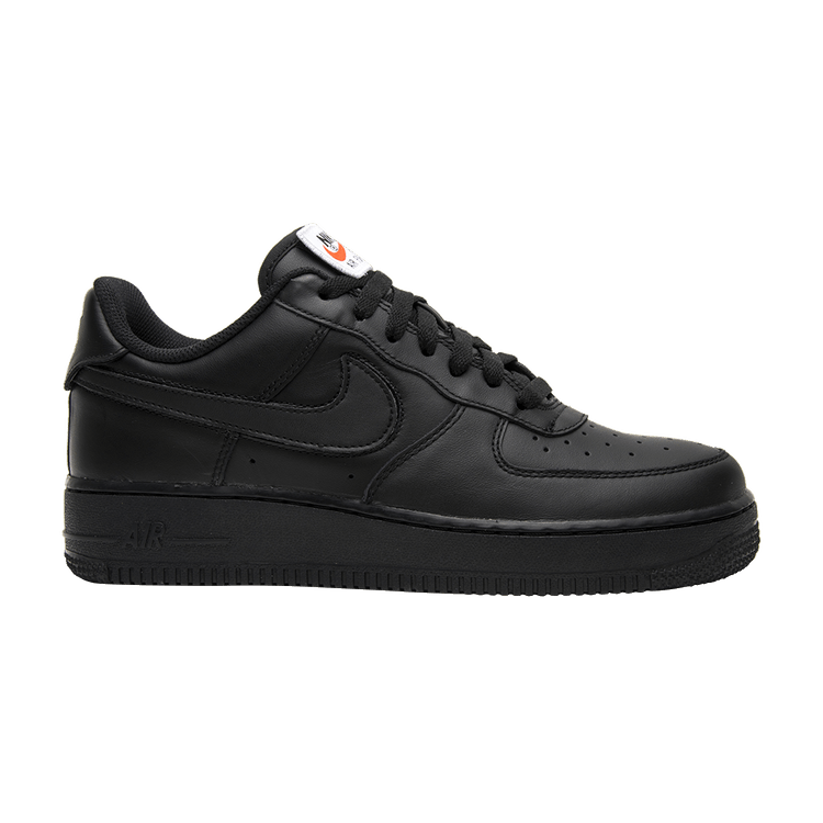 Nike Air Force 1 Low 'All Star - Swoosh Pack' — Black/Black-Black