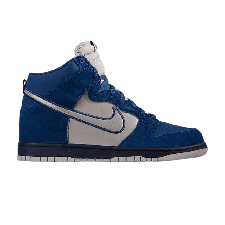 Nike Dunk High 'Brave Blue Reflective Silver'