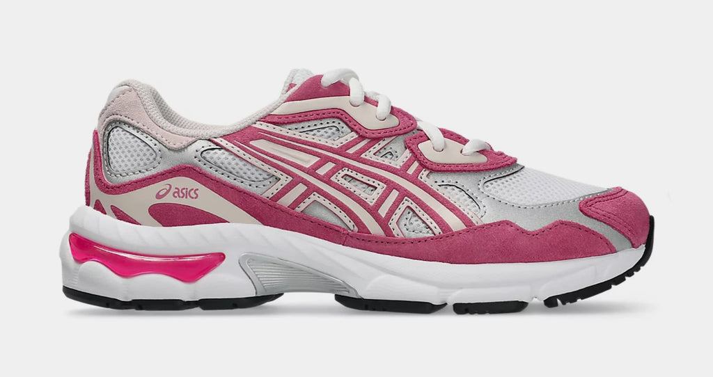 Gel-NYC Grade School Lifestyle Shoes (White/Pink Cloud)