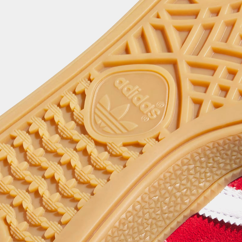 Handball Spezial Womens Lifestyle Shoes (Better Scarlet/White/Gold Metallic)