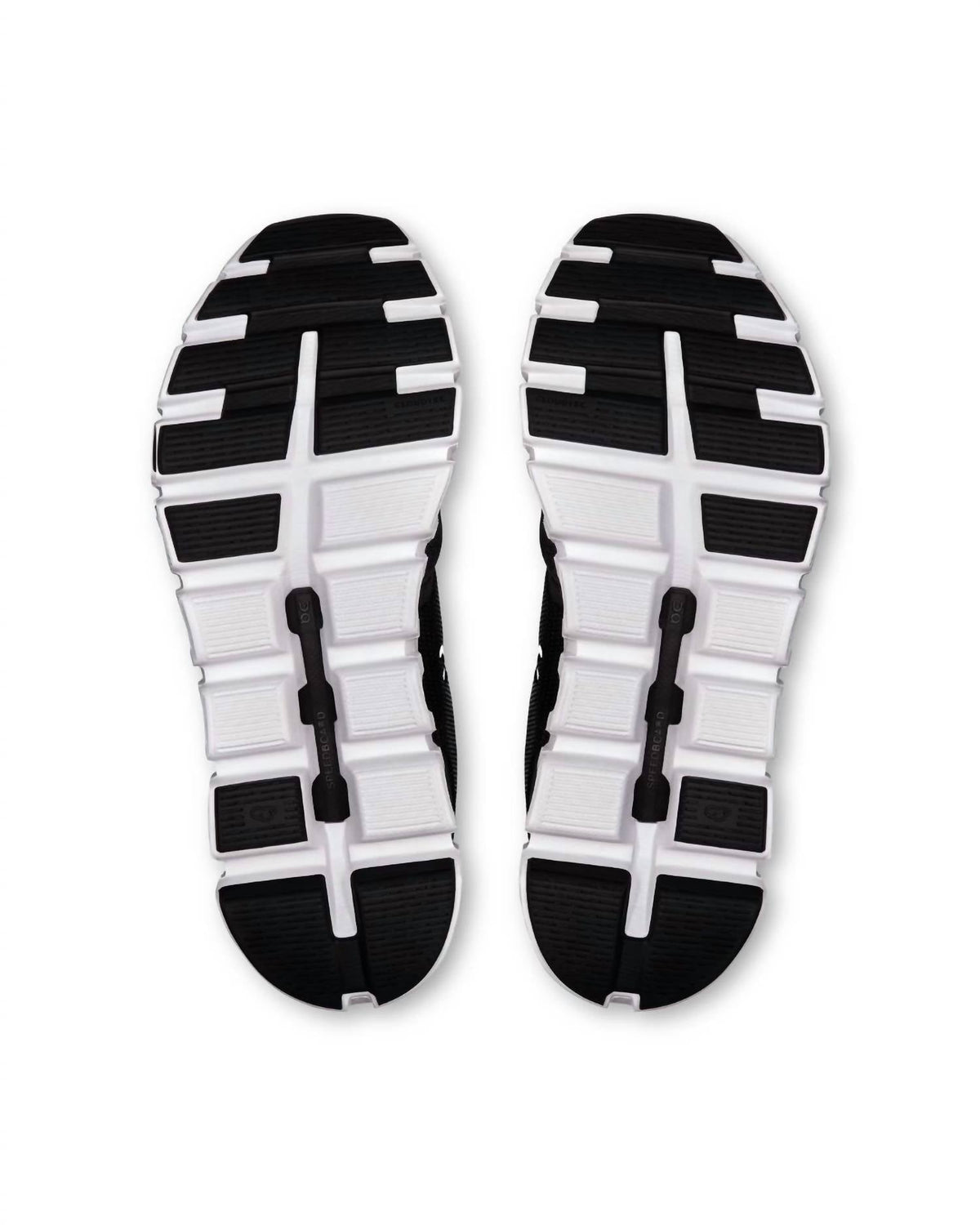 Women's Cloud 6 Running Shoe In Black/ White