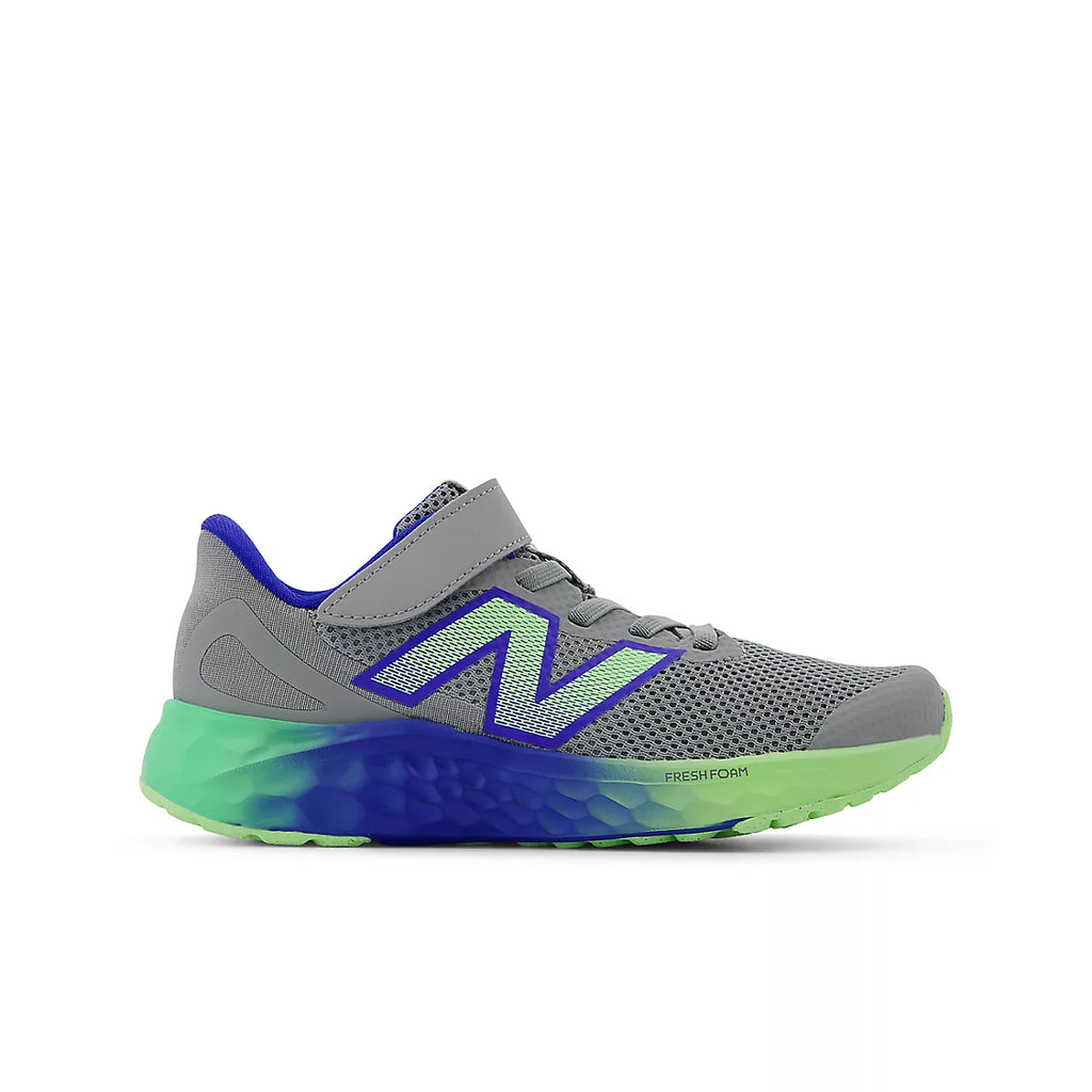Kids' Fresh Foam Arishi v4 Bungee Lace with Top Strap Running Shoes