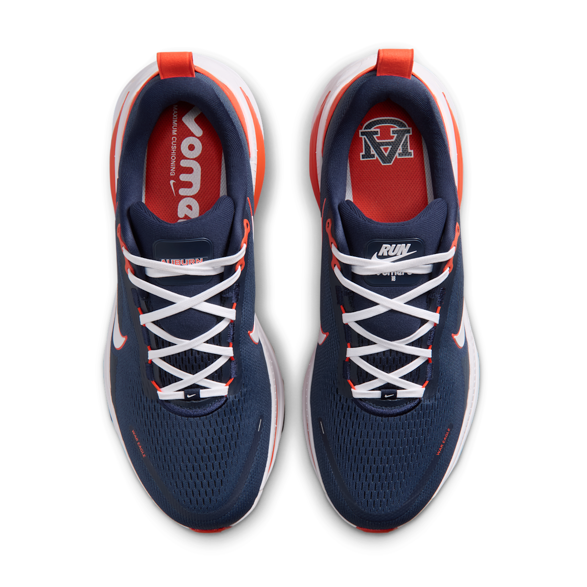 Men's College Vomero 18 (Auburn) Road Running Shoes
