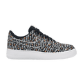 Nike Air Force 1 Low '07 LV8 'Just Do It' — Black/Black-White-Total Orange
