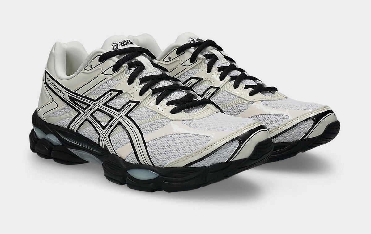 Gel-Cumulus 16 Mens Running Shoes (White/Cream)