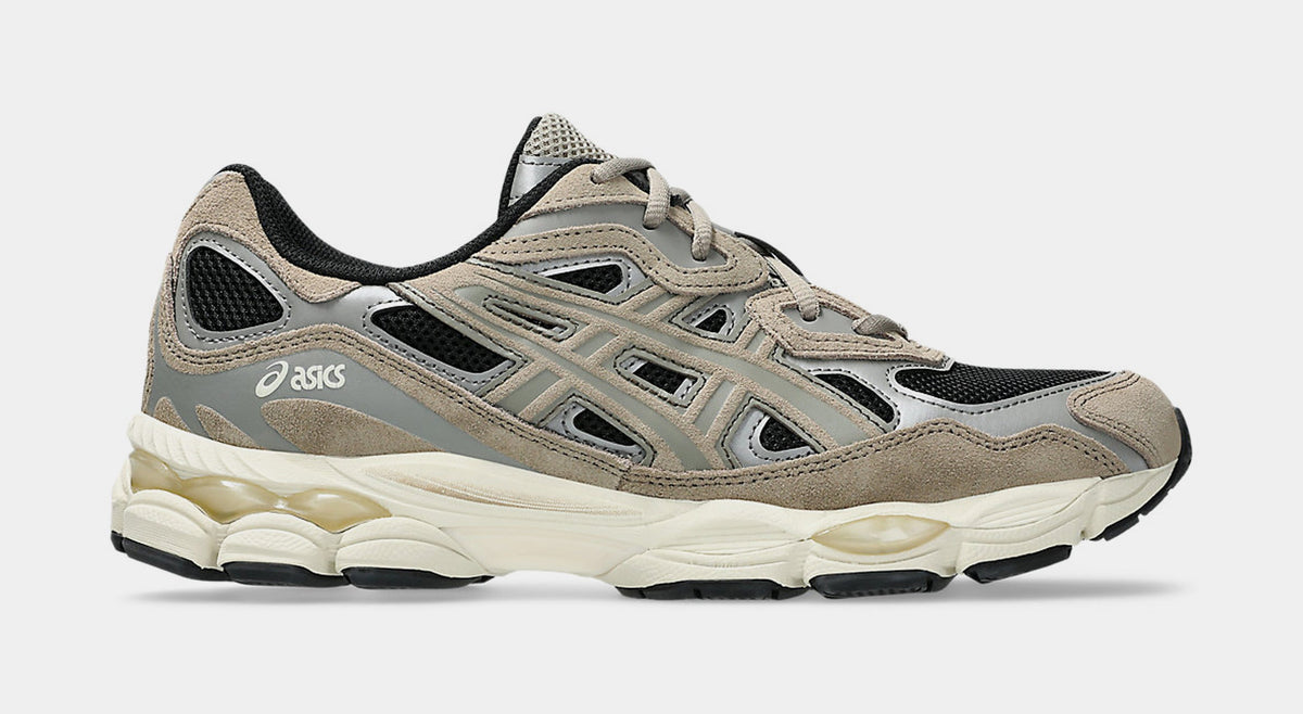 Gel NYC Mens Running Shoes (Black/Grey/Beige) Free Shipping