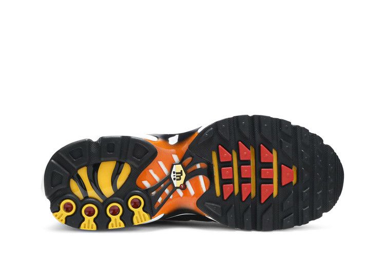 Nike Air Max Plus GS 'Sunset' — Black/Pimento-Bright Ceramic