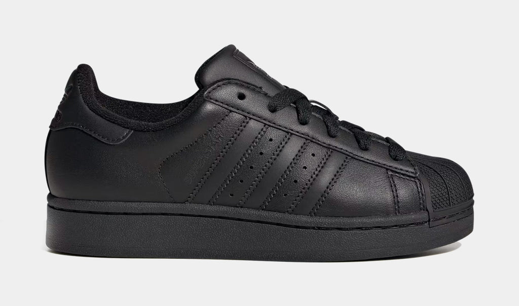 Superstar II Grade School Lifestyle Shoes (Black)