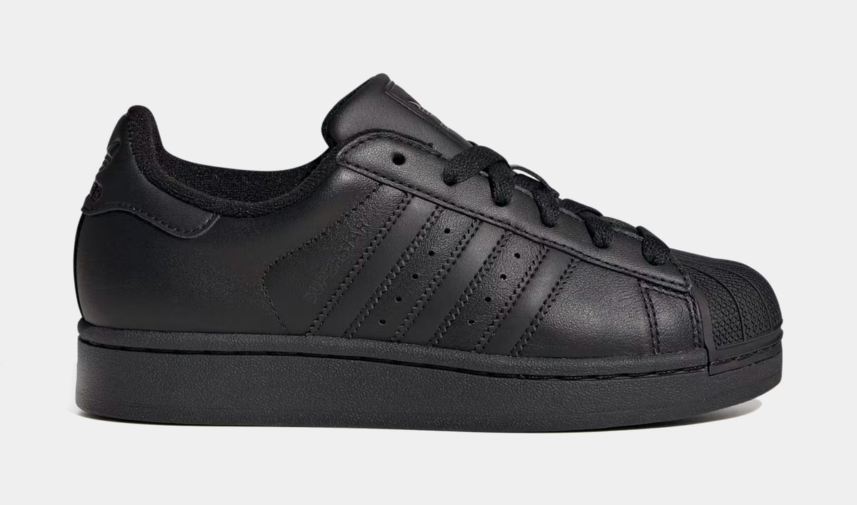 Superstar II Grade School Lifestyle Shoes (Black)