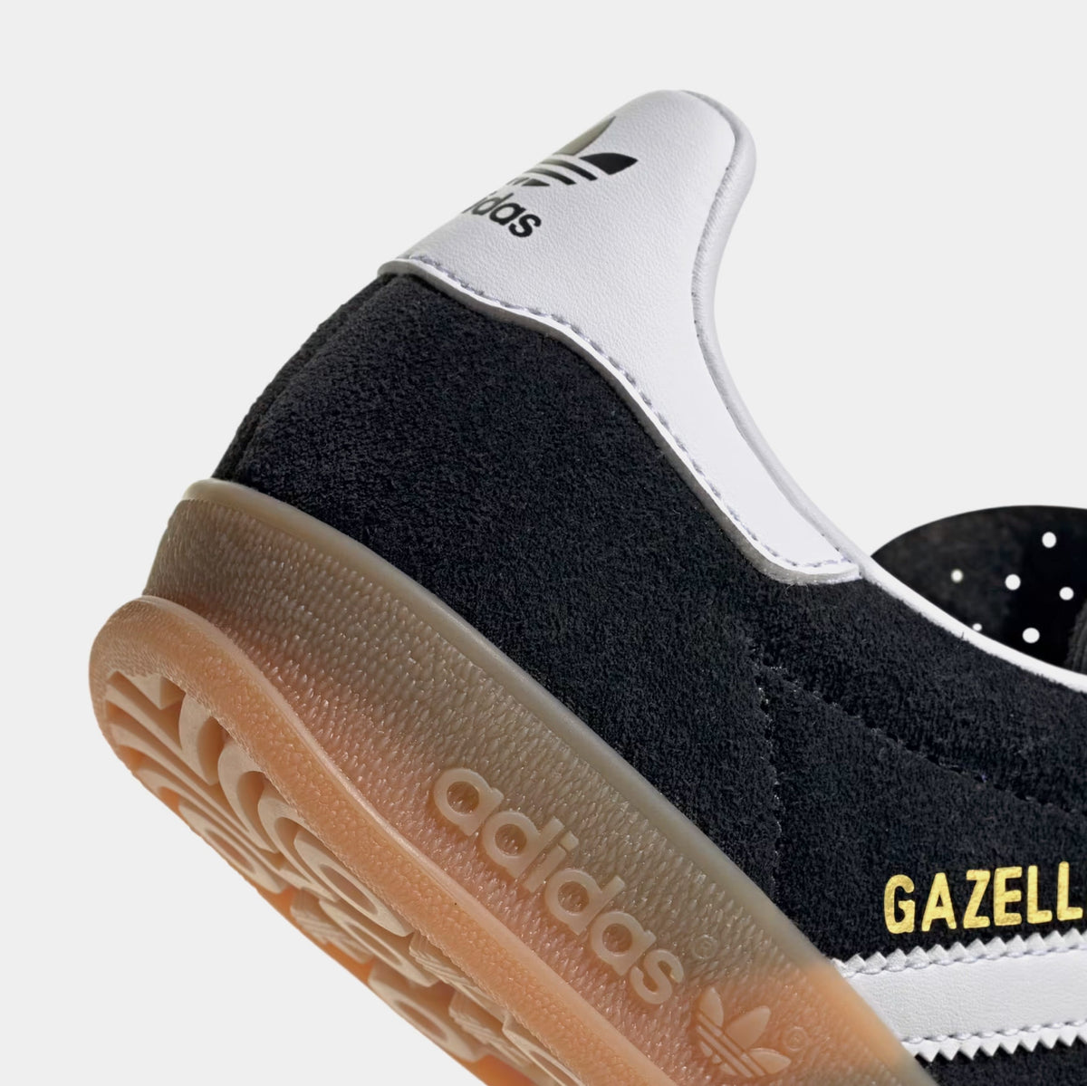 Gazelle Indoor Grade School Lifestyle Shoes (Core Black/Cloud White/Gum)