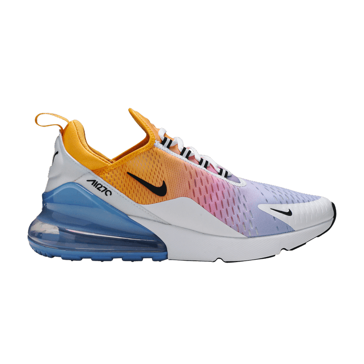 Nike Air Max 270 'Summer Gradient' — University Gold/Black-University Blue