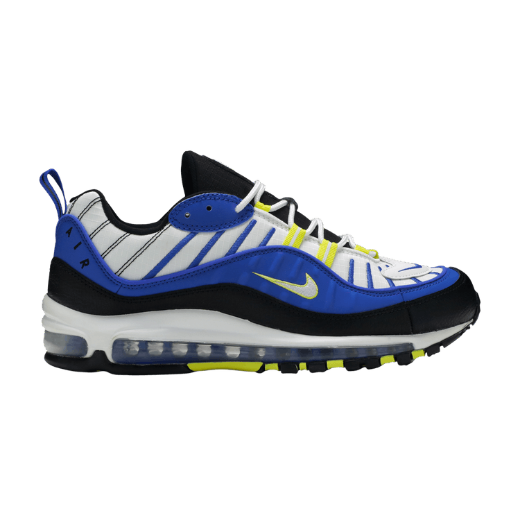 Nike Air Max 98 — Racer Blue/Black/Dynamic Yellow/White