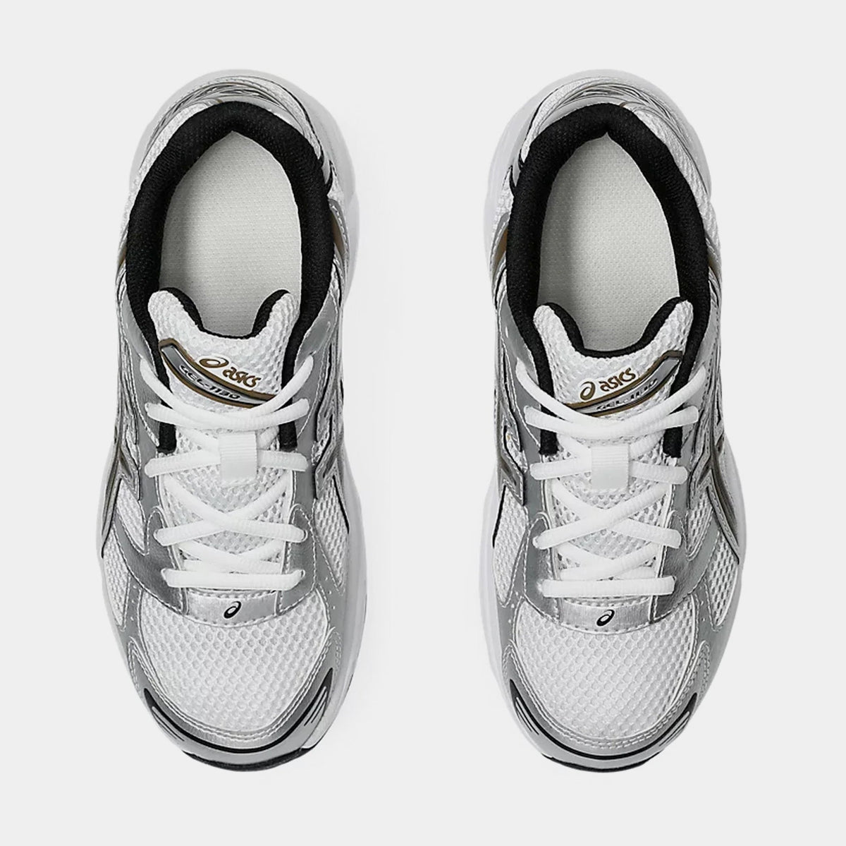Gel 1130 Grade School Running Shoes (White/Clay Canyon)