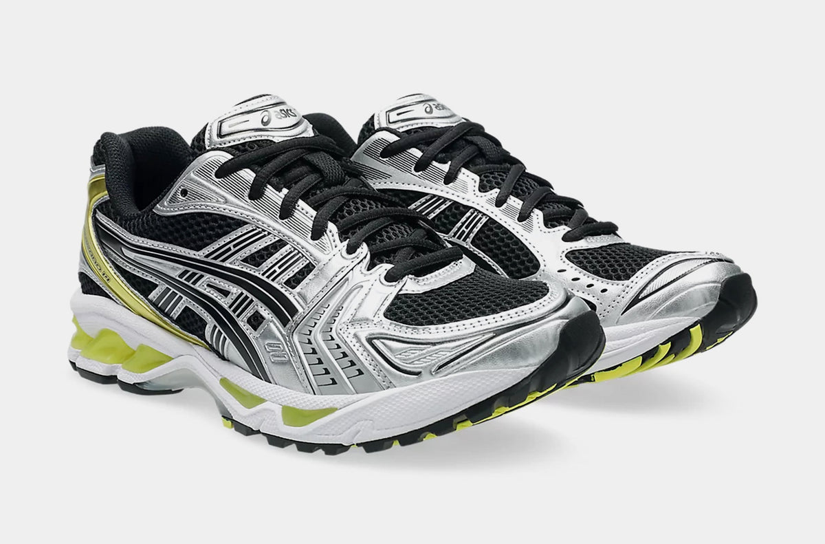 Gel Kayano 14 Mens Running Shoes (Black/Lemon Spark)