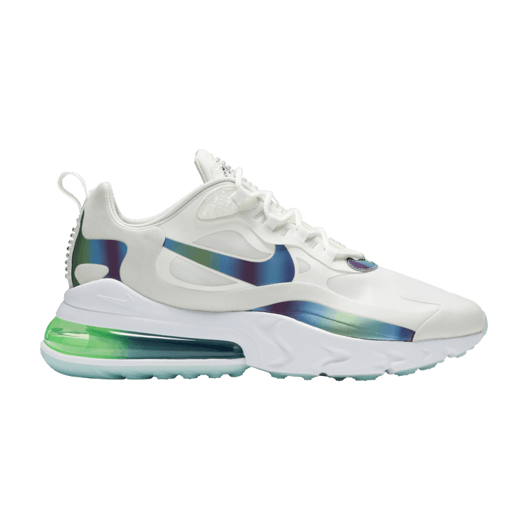 Nike Air Max 270 React 'Bubble Pack' — Summit White/Multi-Color/Platinum Tint
