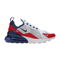 Nike Air Max 270 'USA' — White/Obsidian/University Red