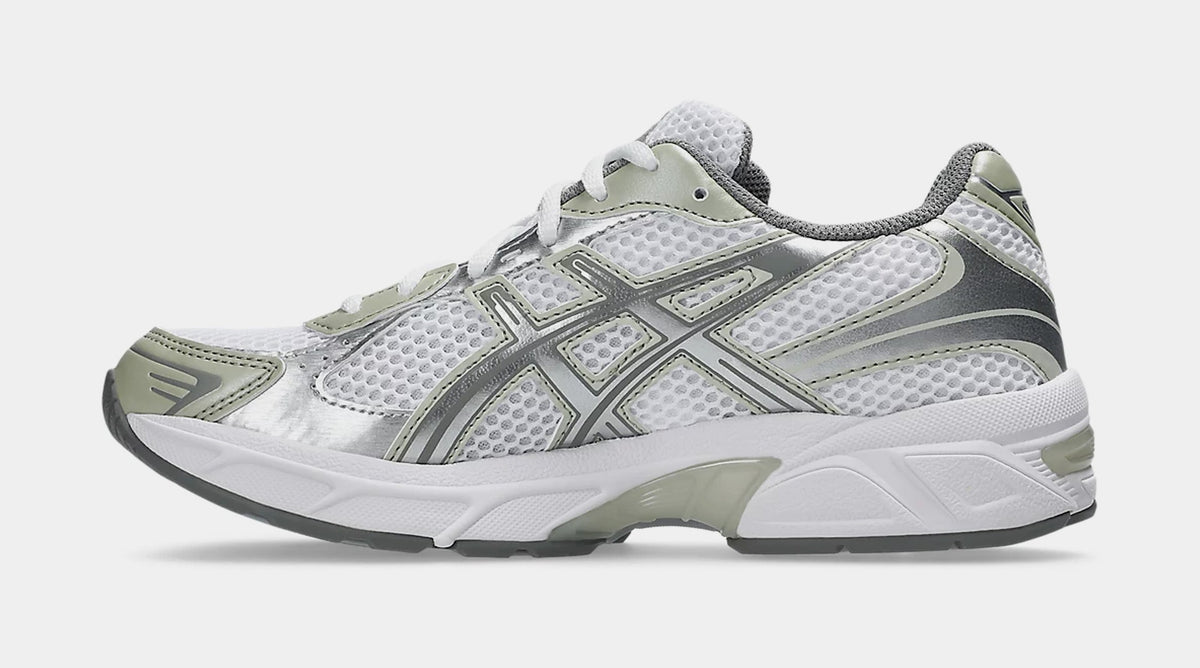 Gel 1130 Womens Running Shoes (White/Dried Leaf Green)
