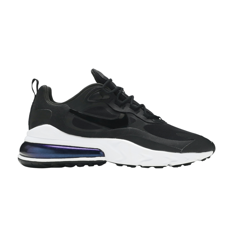 Nike Wmns Air Max 270 React 'Black White' — Black/White/Black (CJ0619 002)