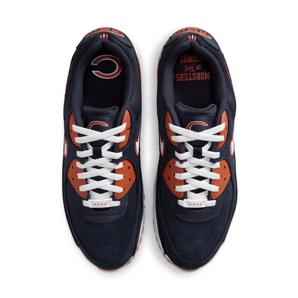 Men's Air Max 90 (Chicago Bears) NFL Shoes