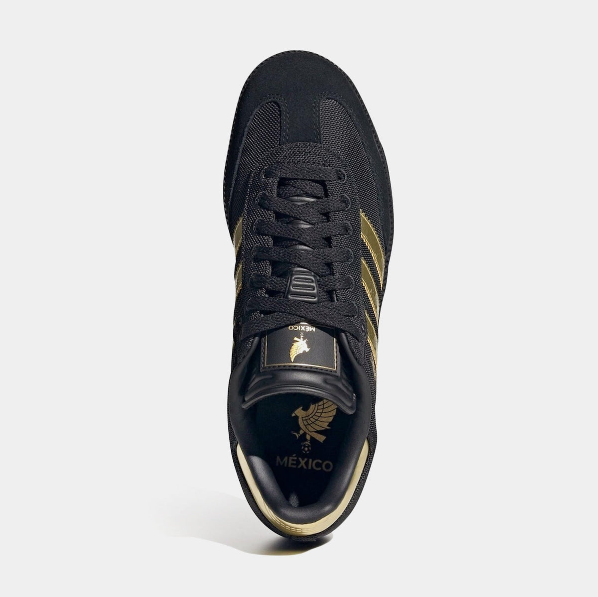 Samba OG Mexico Mens Lifestyle Shoes (Core Black/Medtallic Gold)