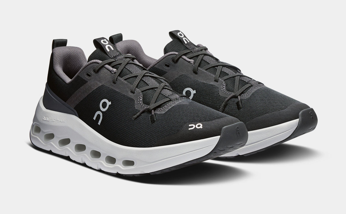 Cloudleap Grade School Running Shoes (Black/White)
