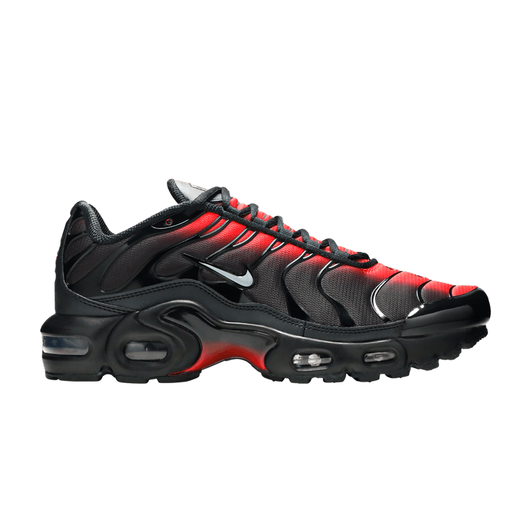 Nike Air Max Plus GS 'Black Crimson'