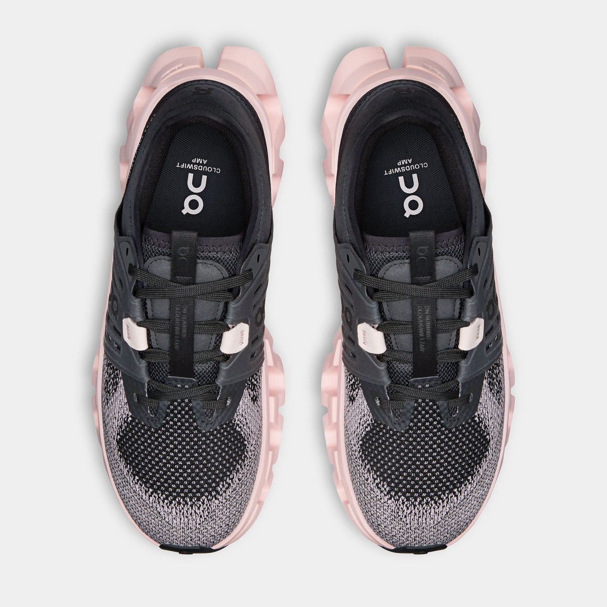 Cloudswift Amp Womens Running Shoes (Black/Salt)