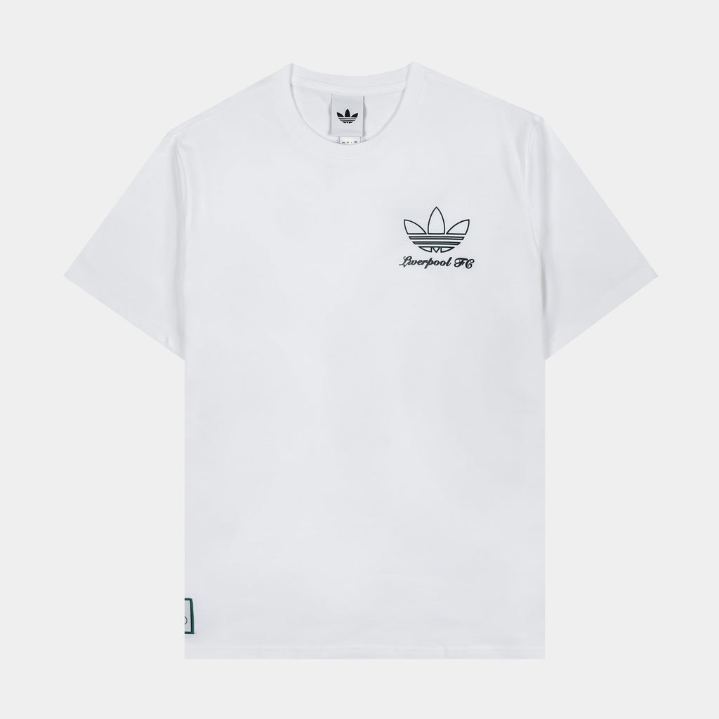 Liverpool FC Culture Icon 25/26 Mens Short Sleeve Shirt (White)