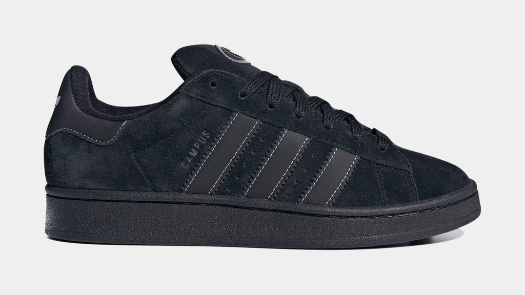 Campus 00s Core Black Mens Lifestyle Shoes (Core Black/Core Black/Cloud White)