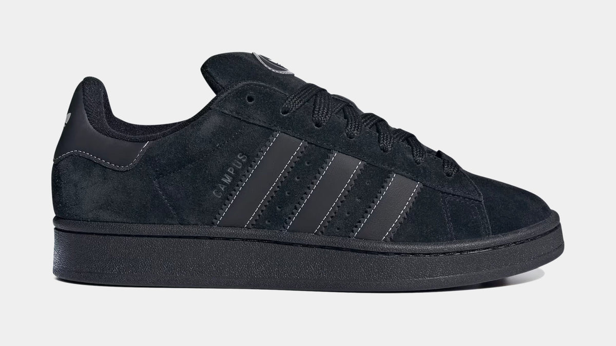 Campus 00s Core Black Mens Lifestyle Shoes (Core Black/Core Black/Cloud White)