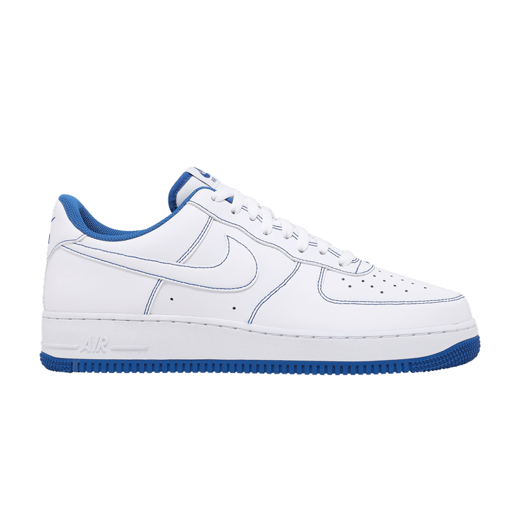 Nike Air Force 1 '07 'Contrast Stitch - White Game Royal'