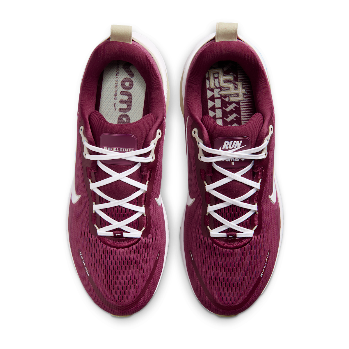 Men's College Vomero 18 (Florida State) Road Running Shoes