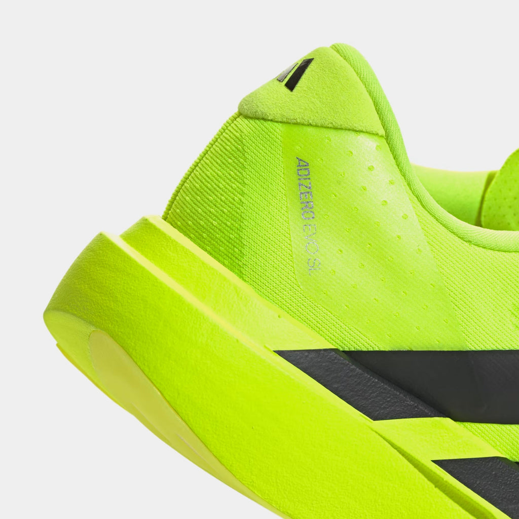 Adizero Evo SL Volt Mens Running Shoes (Lucid Lemon/Core Black/Matte Silver)