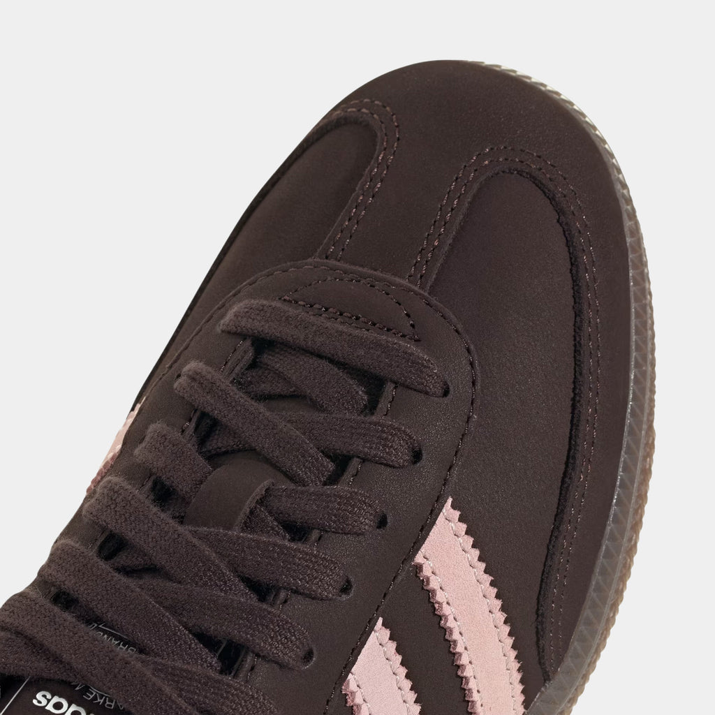 Samba OG Womens Lifestyle Shoes (Aurora Coffee/Sandy Pink/Cloud White)