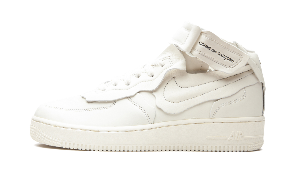 Air Force 1 Mid "Comme des Garcons White" DC3601 100