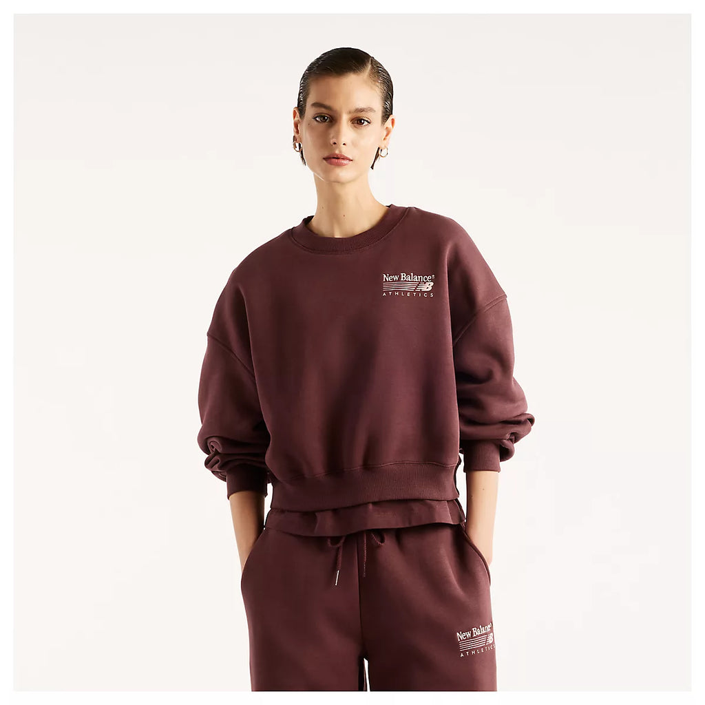 Women's Trackside Fleece Crew Shirt