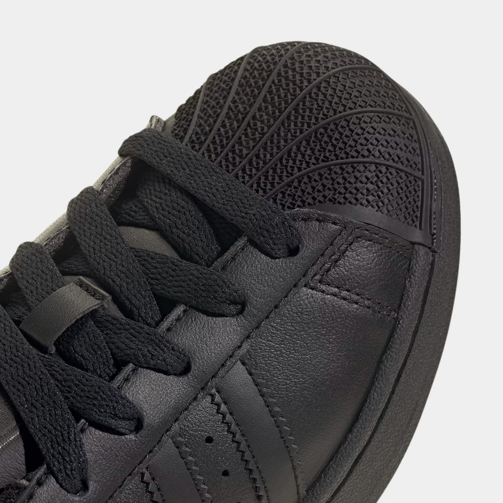 Superstar II Grade School Lifestyle Shoes (Black)