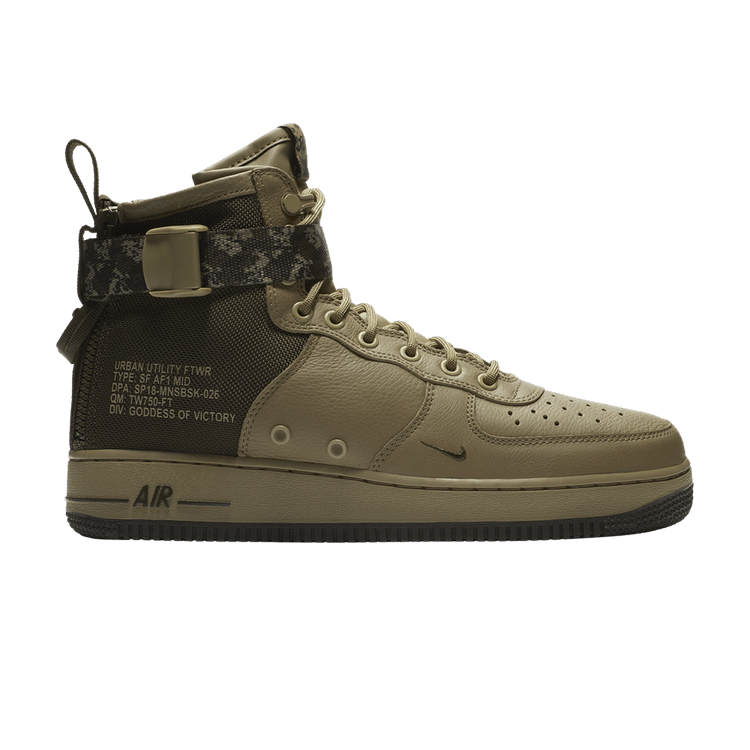 Nike SF Air Force 1 Mid 'Mushroom' — Mushroom/Mushroom-Light Bone (917753 201)