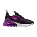 Nike Air Max 270 GS 'Black Vivid Purple'